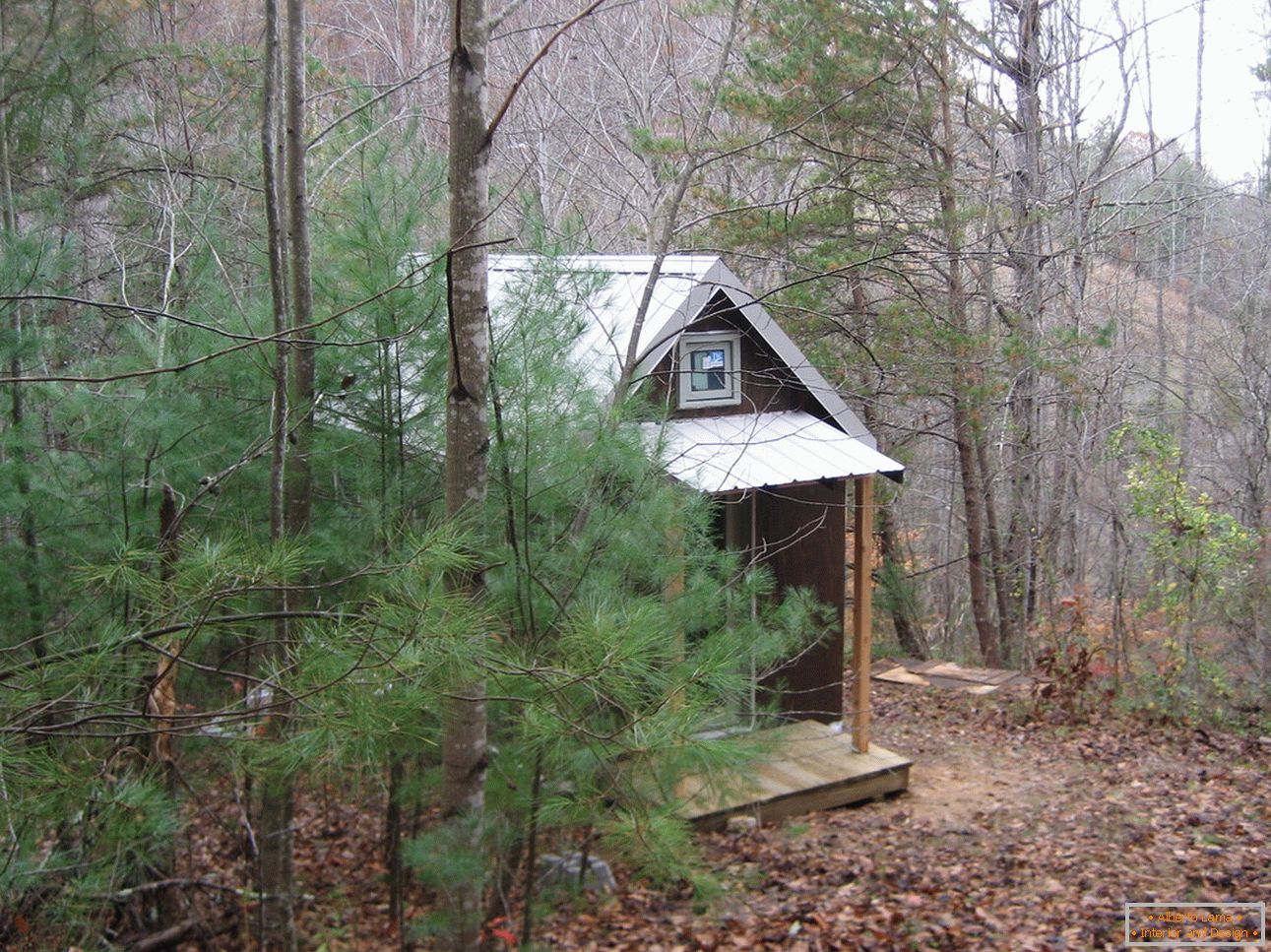 Малагабарытны дом у лесе