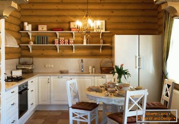 маленькая кухня ў прыватным доме дизайн