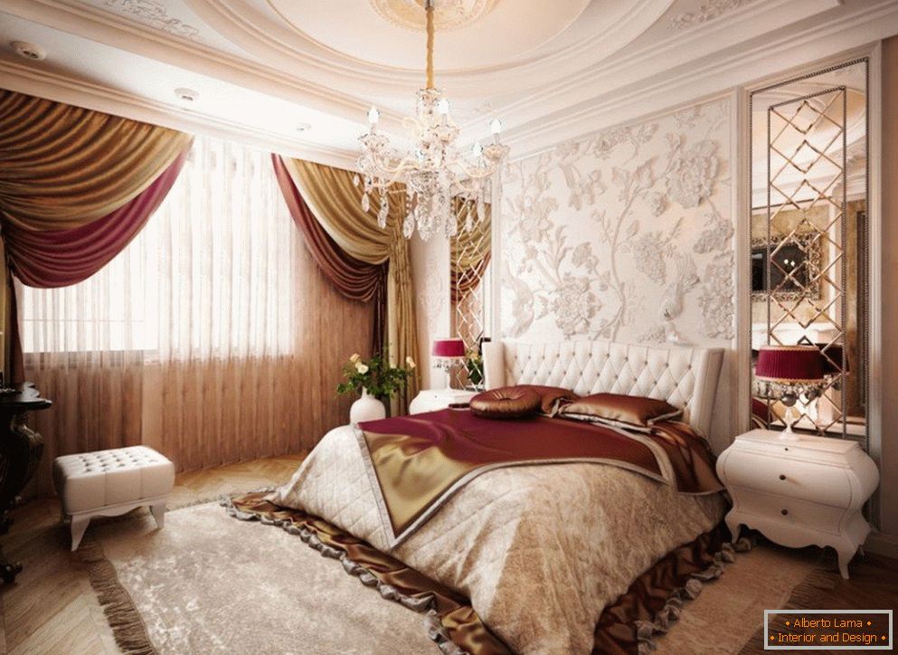 класічная спальня
