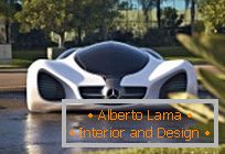 Футурыстычны суперкар ад Mercedes: BIOME Concept