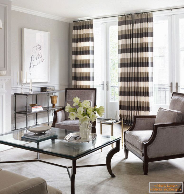 glamorous-curtains-for-french-doors-trend-chicago-traditional-зала-image-ideas-with-area-rug-artwork-балкон-baseboards-chairs-coffee-table-crown-molding-drapes-fireplace-mantel-floral