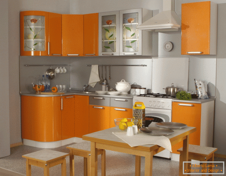 кухня_оранжевая_1