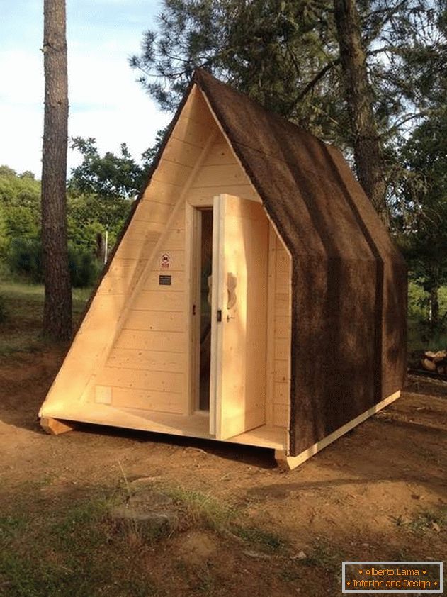 Дызайн-праект мікра дома из дерева