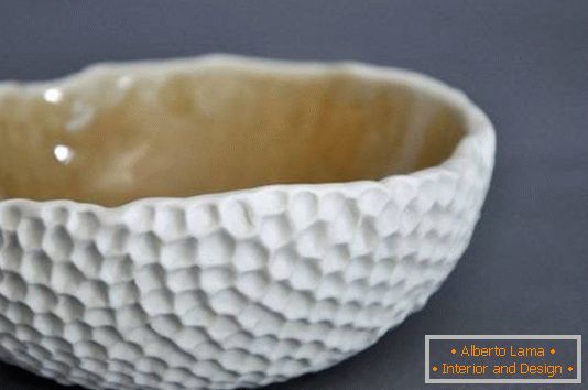 Скульптурная керамическая посуда