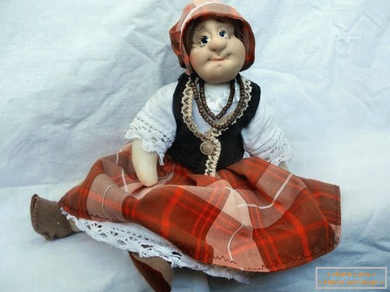 Лялька з капронавых калготак