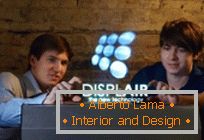 DisplAir: Интерактивное прылада проецирующее голограмму