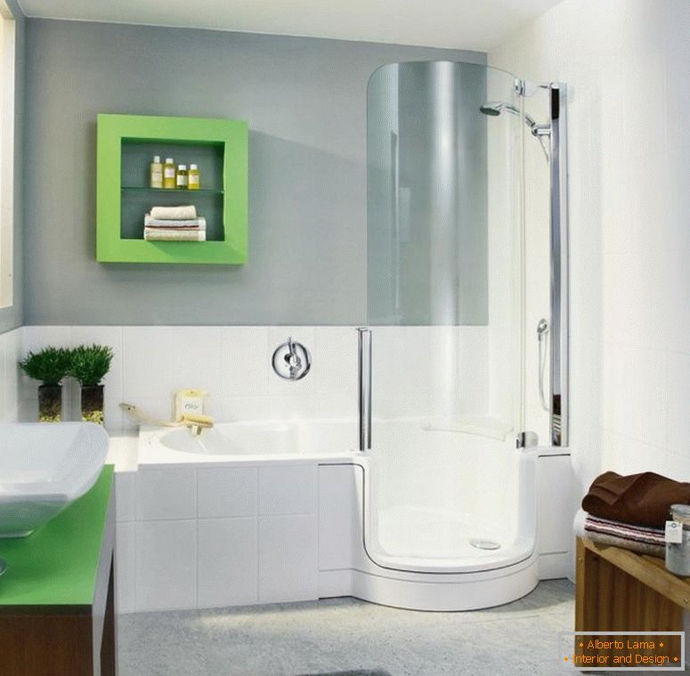 refreshing-ваннай-інтэр'ер-дызайн-of-elegant-bathroom-with-shower-bathtub-combo-in-futuristic-shape-wonderful-shower-tub-combo-inspiration-for-nifty-bathroom-in-contemporary-house-design