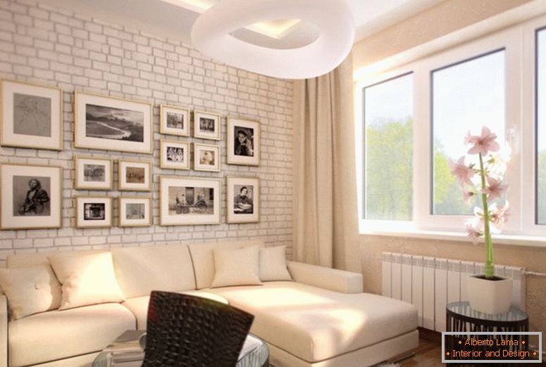 Дызайн кватэр - фота модных тэндэнцый інтэр'еру кватэр 2017