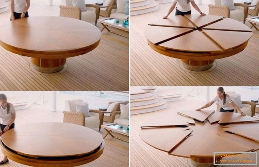 Супер раскладны абедзенны стол