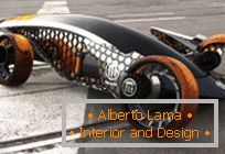 R3 лятаючы: футуристический автомобиль 2040 года от дизайнера Luis Cordoba