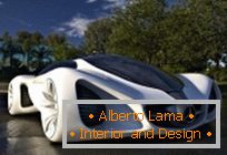 Футурыстычны суперкар ад Mercedes: BIOME Concept