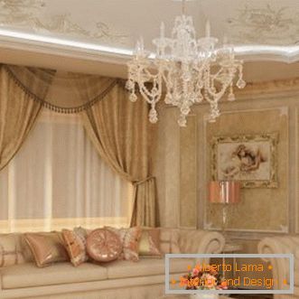 Гасцёўня ў італьянскім стылі - 75 фота ідэй дызайну