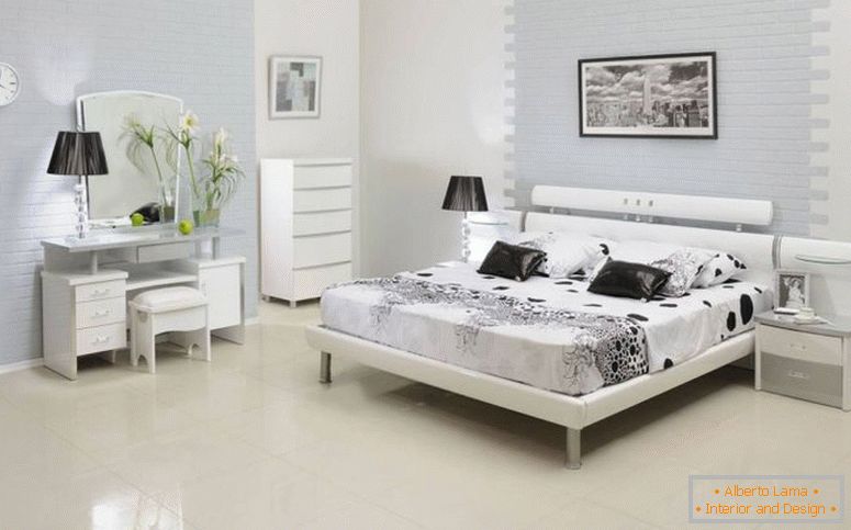 Інтэр'ер у белым стылі - лепшыя фота ідэй дызайну ў светлых