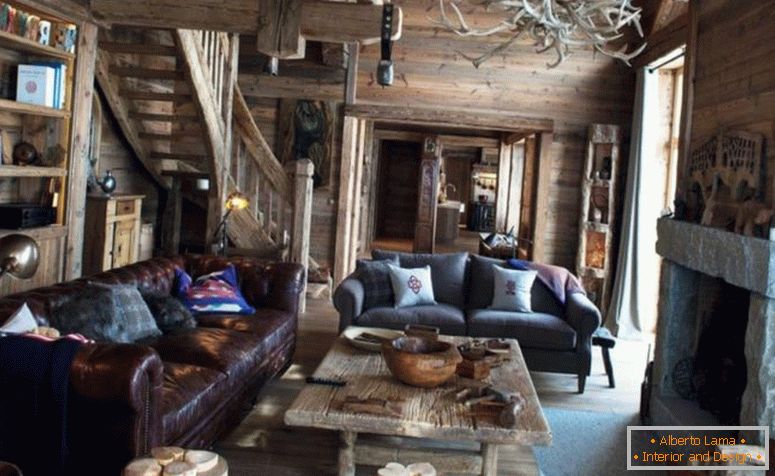 Інтэр'ер у стылі шале - 77 фота лепшых ідэй афармлення