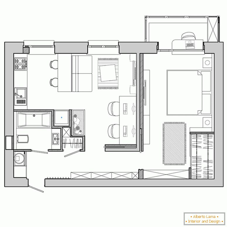 планировка маленькой квартиры