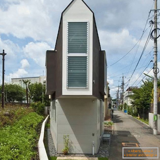 Дом дзіўнай формы ад Mizuishi Architects Atelier - фото 2
