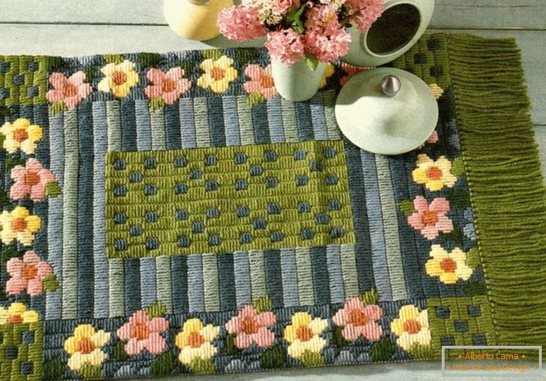 Дыванкі сваімі рукамі - фота лепшых варыянтаў прыгожых