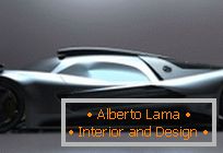 Mercedes SL GTR - канцэпт-кар ад дызайнера Марка Хостлера