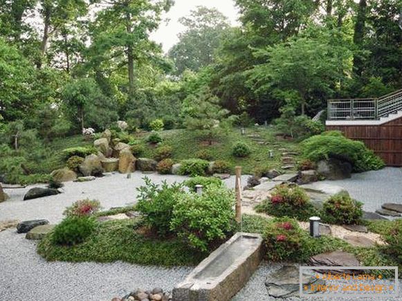 Японскі дызайн саду - фота Дзэн каля вашага дома