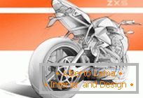 Потрясающий концепт спортивного байка Motoring ZXS