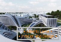 Праект комплексу Beko Masterplan ад архітэктара Zaha Hadid