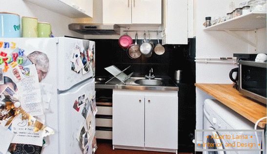 Дызайн інтэр'еру маленькай кухні, фото 2