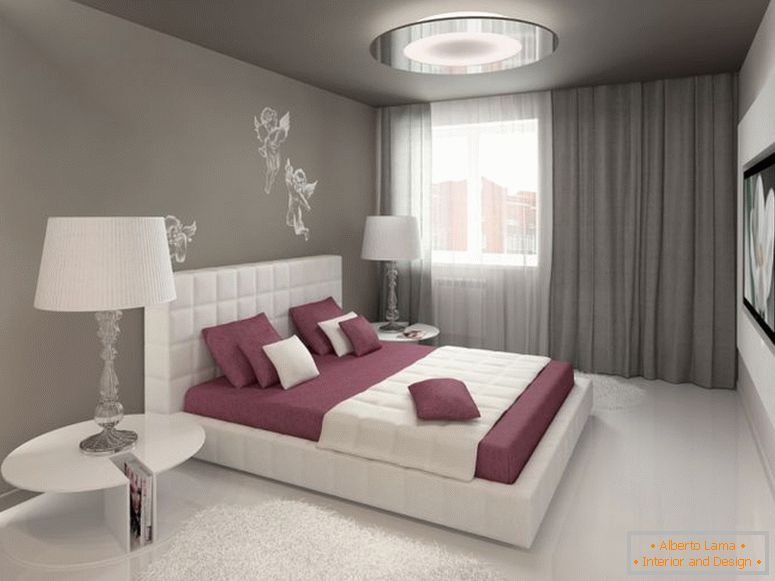 Спальня ў стылі мінімалізм - 70 фота арыгінальнага інтэр'еру