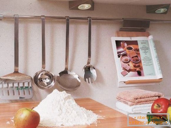 Аксессуары для кухні рейлінгі і навесное оборудованіе - 25 фото