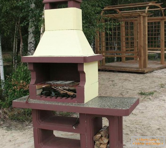 Віды вулічных камінаў і асаблівасці іх мура (41 фота)